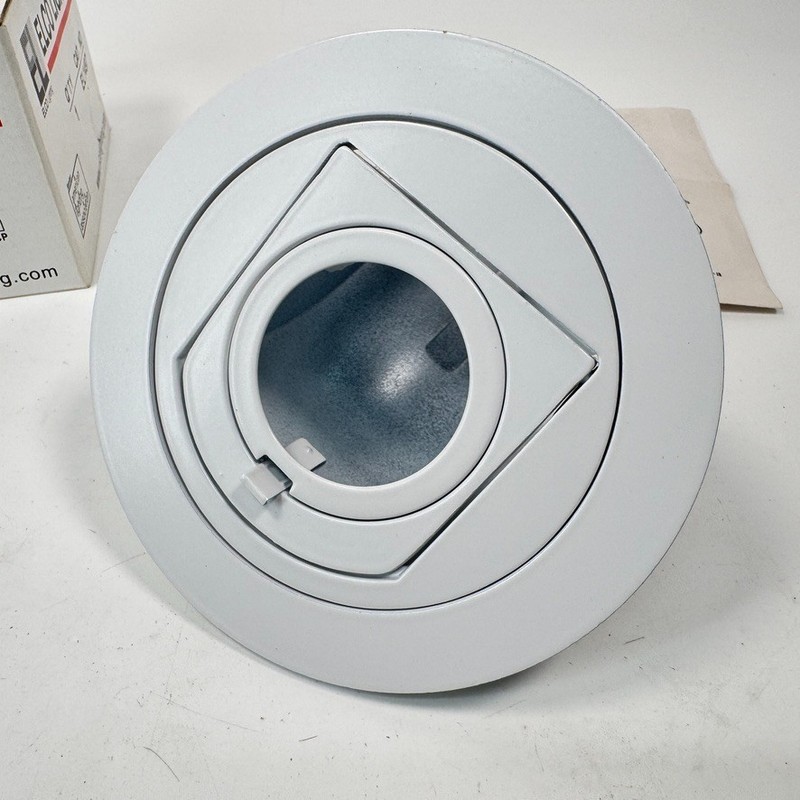 ELCO EL1497W: 4" Adjustable Pull Down Trim For MR16 lamps - White gallery