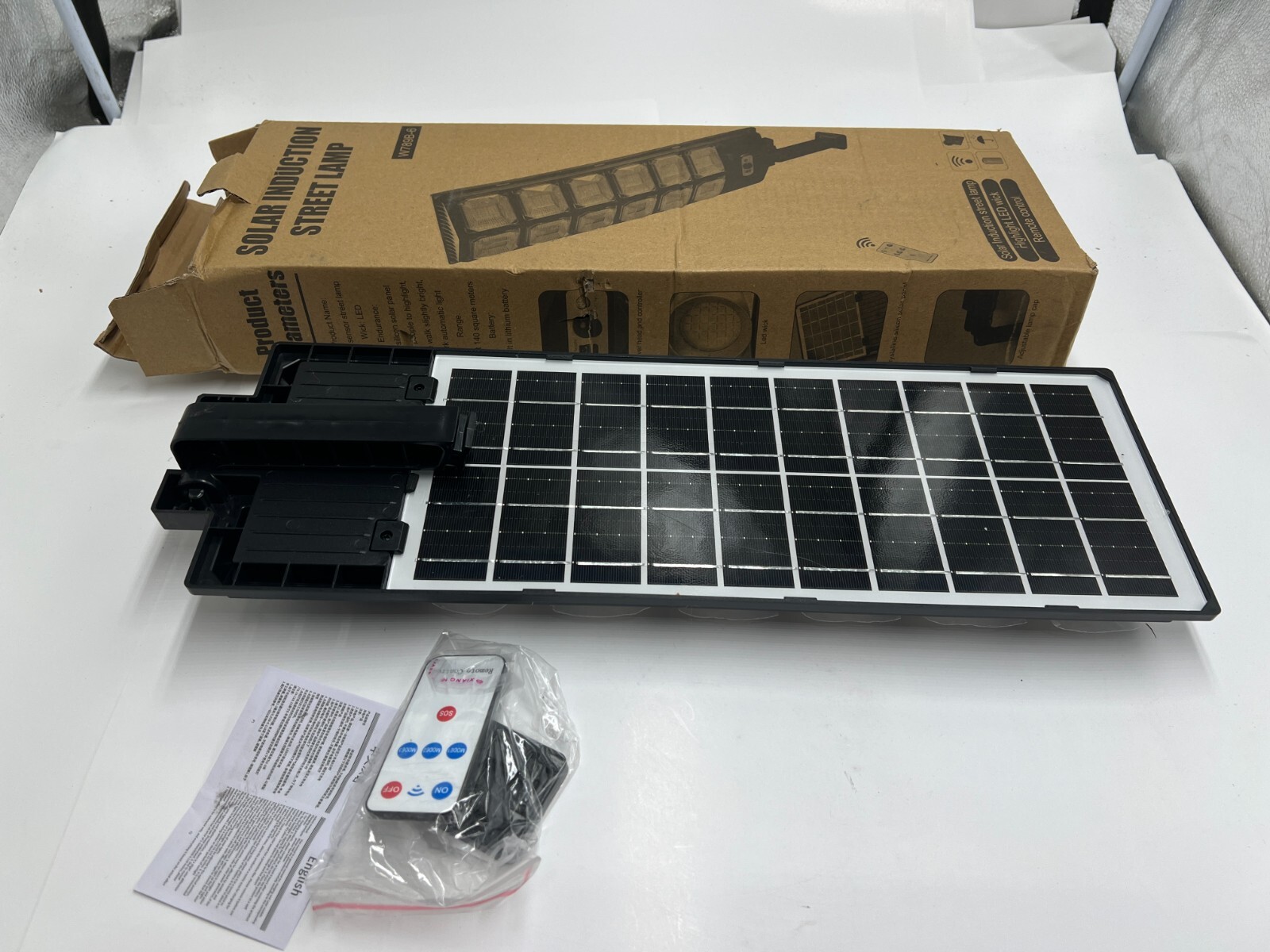 W789B-6 Solar Light Outdoor LED Strong Light Small Street Lamp Wide Lighting gallery