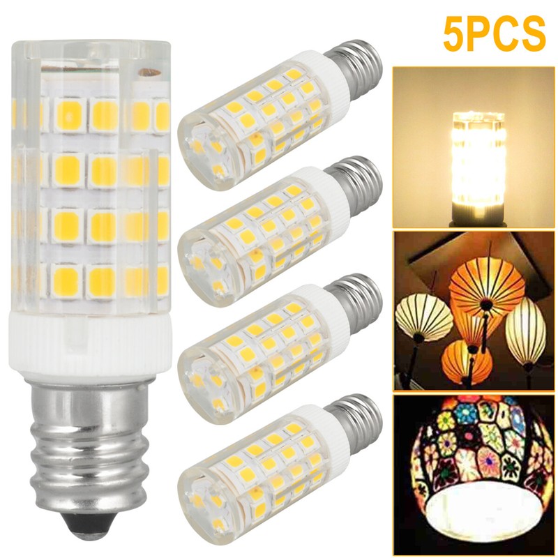 5X Warm/Cool White E12 LED Corn Bulb Light Candelabra Ceiling Fan Lamp Daylight※ gallery