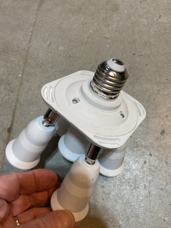 5 in 1 E26/E27 Bulb Socket Adjustable Adapter Extender For Halogen LED CFL Bulbs gallery