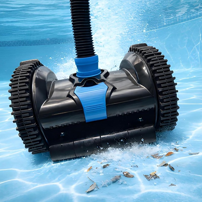 Automatic Pool Vacuum Cleaner Inground Suction Wall Climbing No Battery NO HOSE gallery