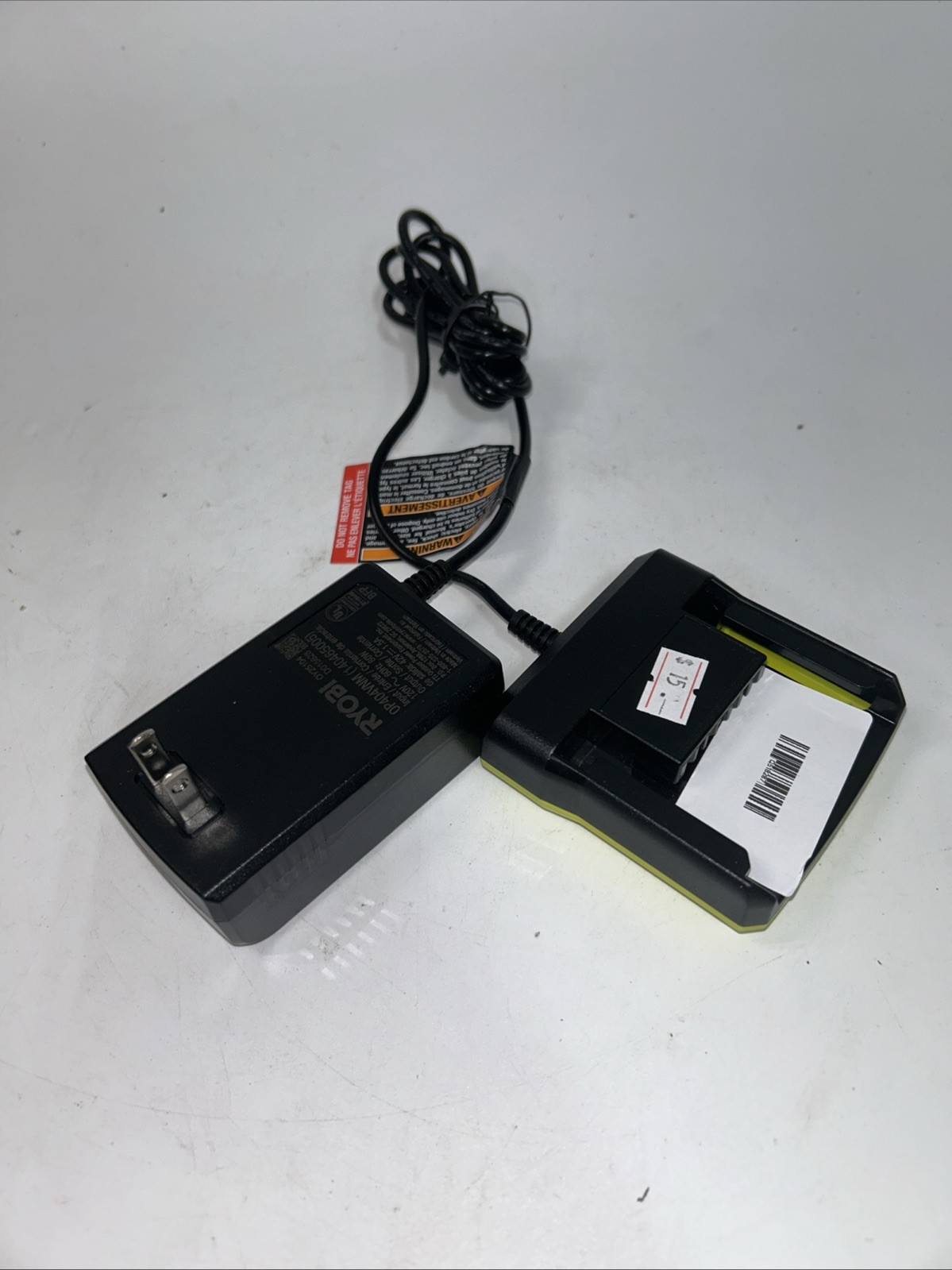 RYOBI OP404VNM 40V 40 Volt Lithium Ion Compact SLIM Battery Charger gallery