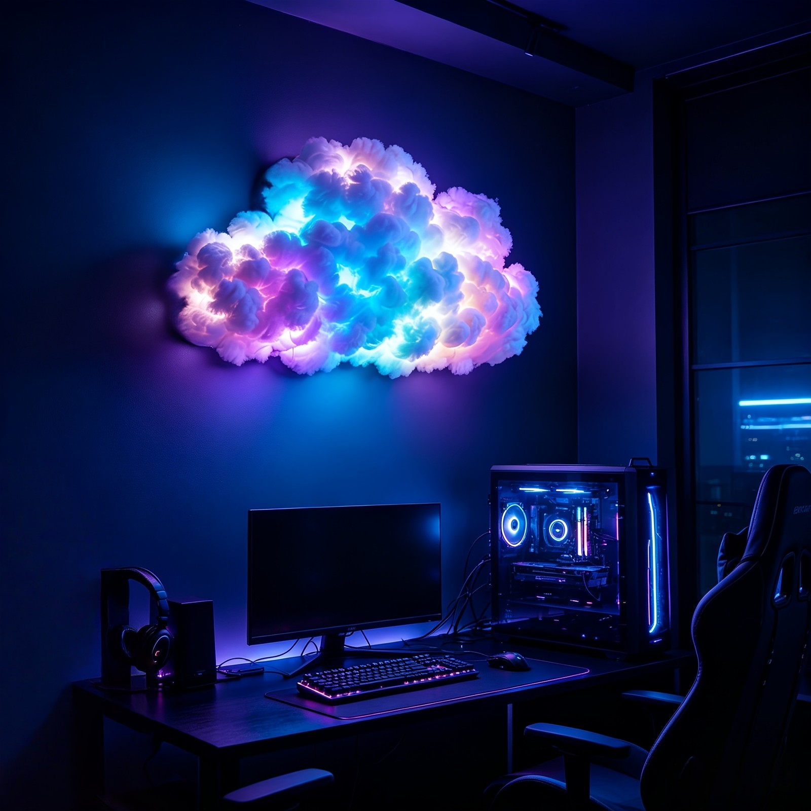 Thunder cloud Light Smart Light Supports Music Synch gallery