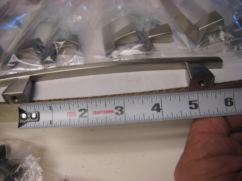10 yes 10 Used Top Knobs Cabinet Arched Pull 5 Inch (c-c) Brushed Satin Nickel gallery