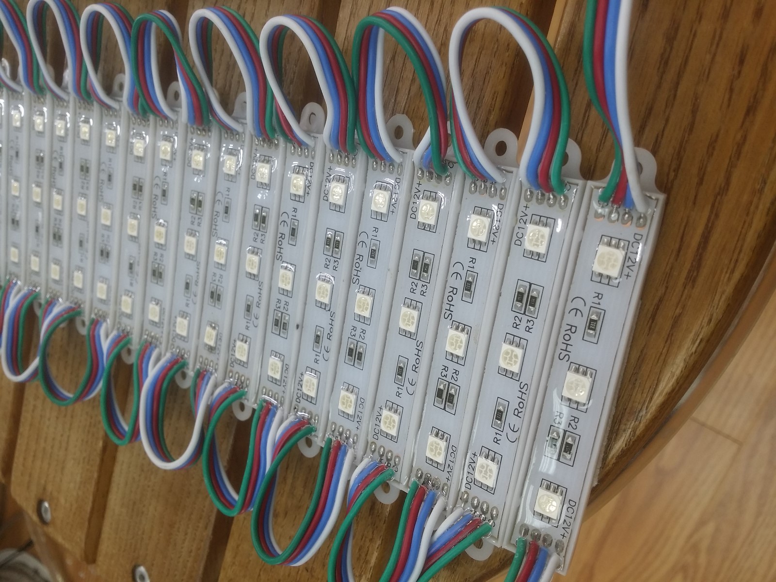10F-104F IP65 LED RGB LED Module Light Lamp DC 12V Waterproof USA Seller gallery