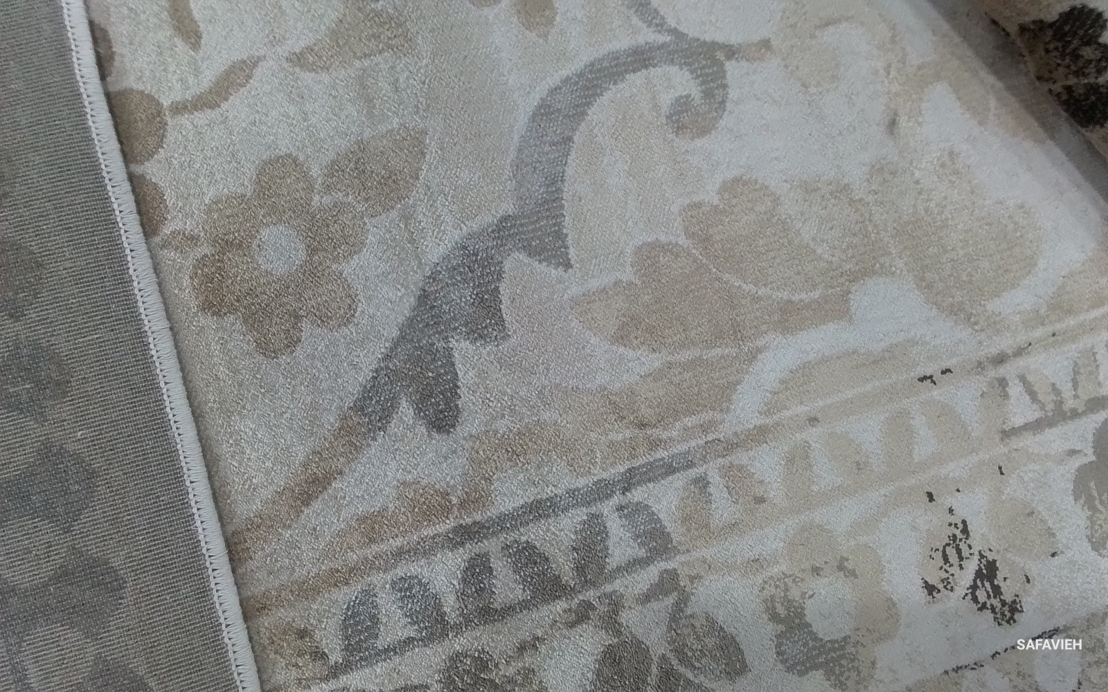 CREME 8'-0" x 10'-0" Stained Rug, Reduced Price 1172785121 VTG175-5440-8 gallery