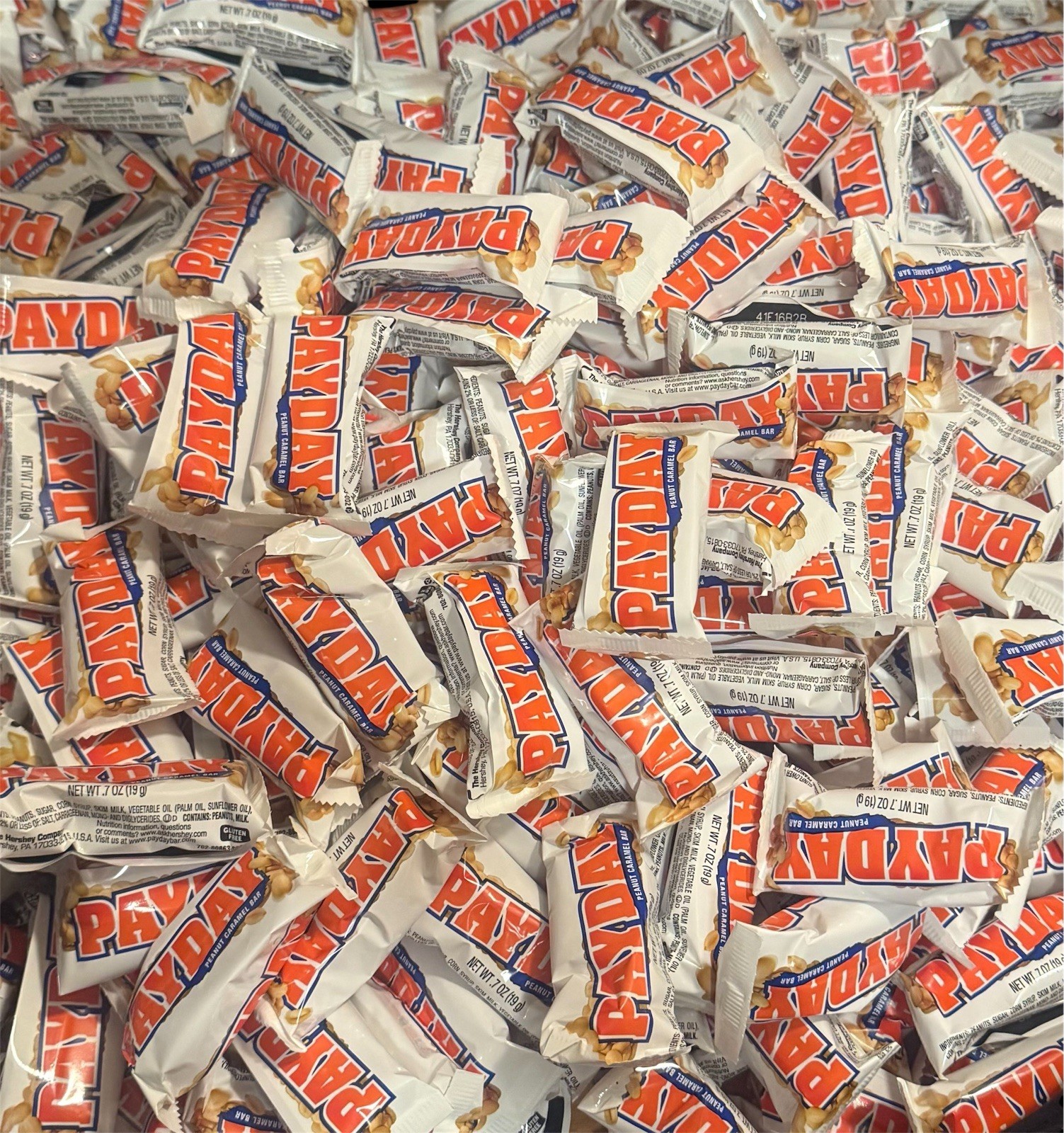 2 Lb Payday peanut Butter Caramel Candy Bar -40 Individually Wrapped Pieces . gallery