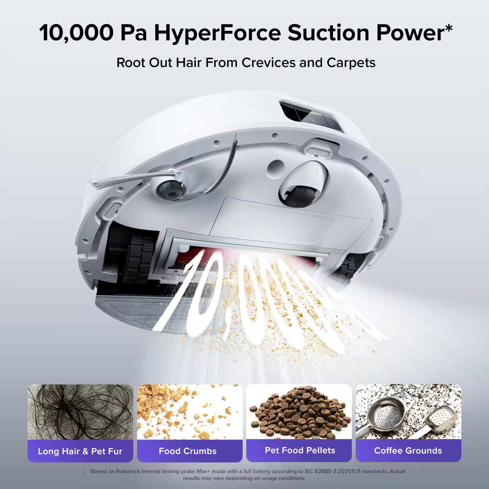 Roborock - Q10 Series Robot Vacuum & Mop, 10000Pa Suction, 70 Days Self-Empty... gallery