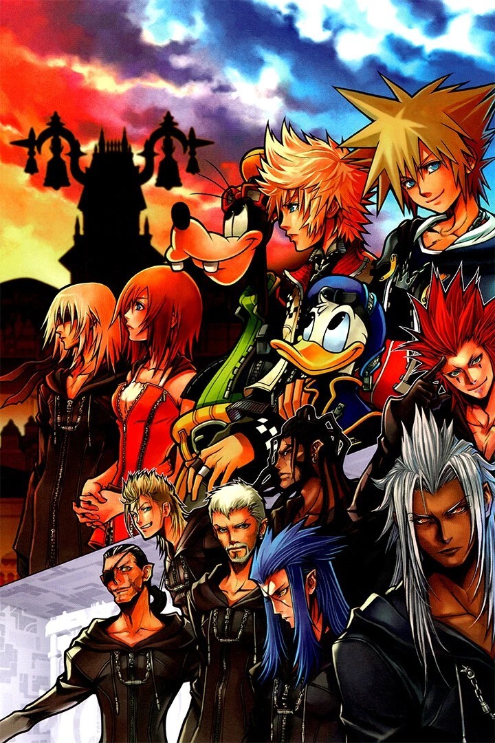 Kingdom Hearts Console Video Game Poster print 11"x17" inches home decor gallery