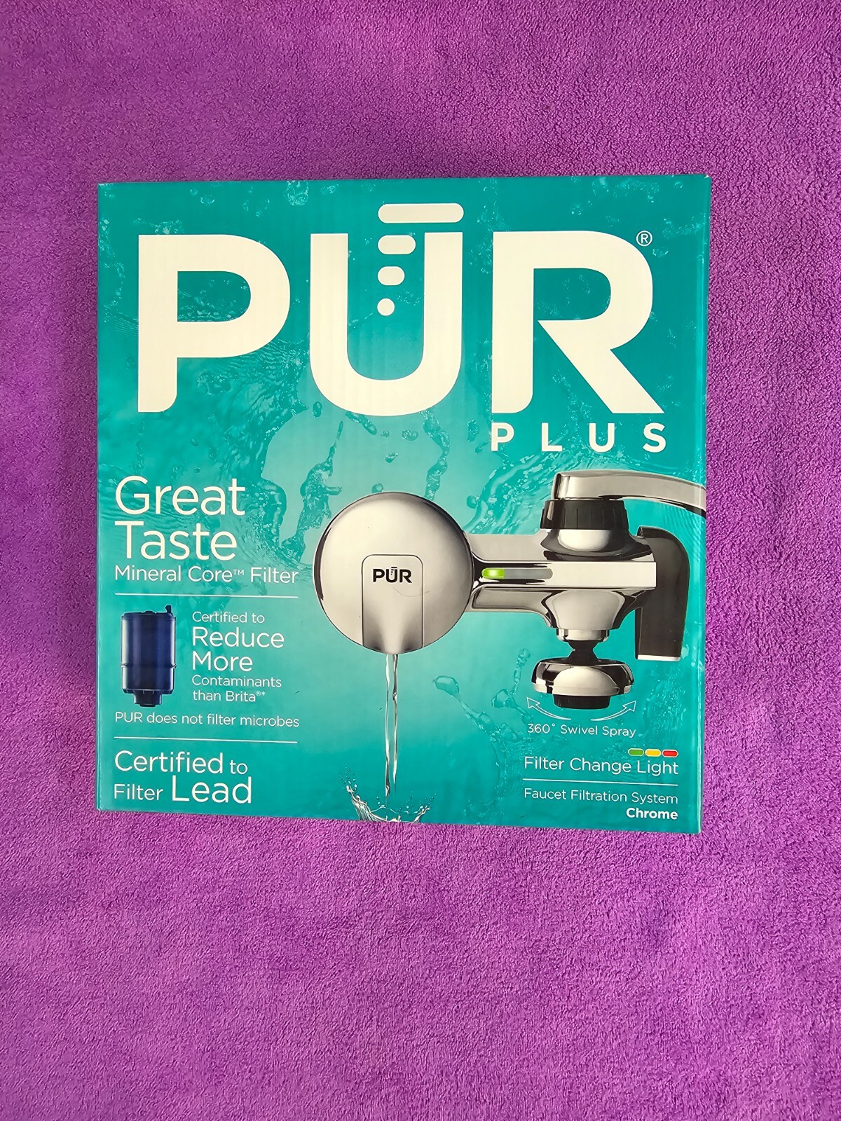 PUR Horizontal Faucet Mount Filter For PUR gallery