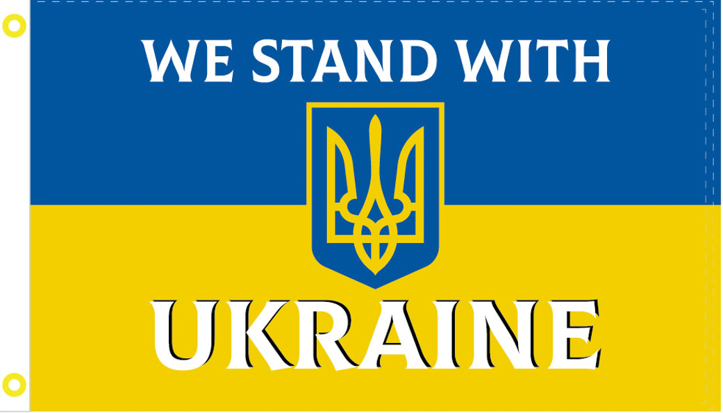 Ukraine Flag 3x5ft We Stand With Ukraine Car Flag Support Decorative Yard Banner gallery