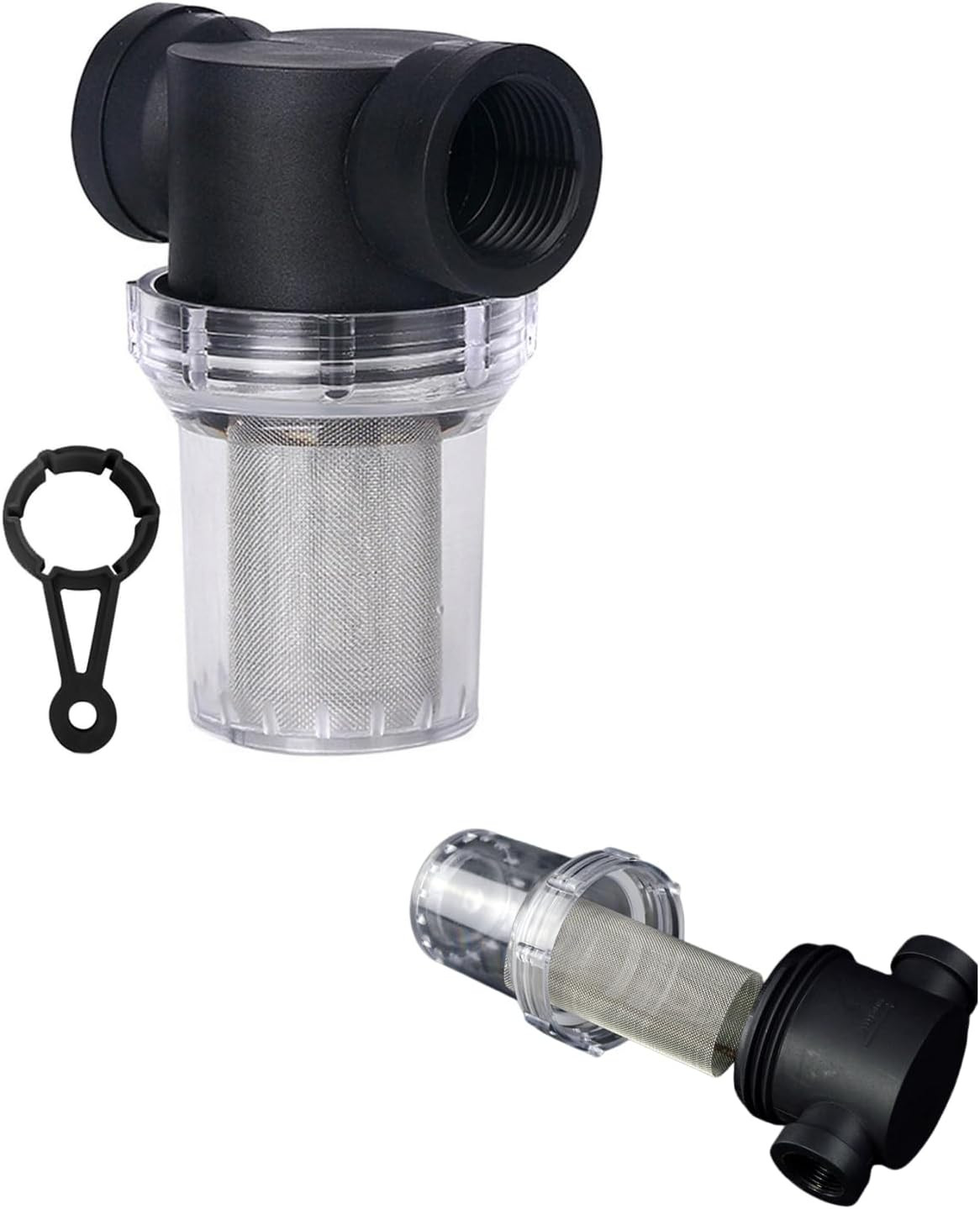 1Pcs 1 Inch Inline Mesh Strainer,Water Pump Filter Irrigation High Flowing gallery