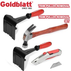 GOLDBLATT Molding Remover Tools Set Multi-tool Retractable Utility Knife Hammers