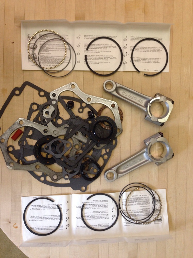 for Kohler M18 engine rebuild kit, Gasket set, rings std, rods 010 Magnum 18 gallery