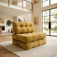 Single Folding Sofa Bed, Convertible Sleeper Chair Bed Boneless Couches Sofa