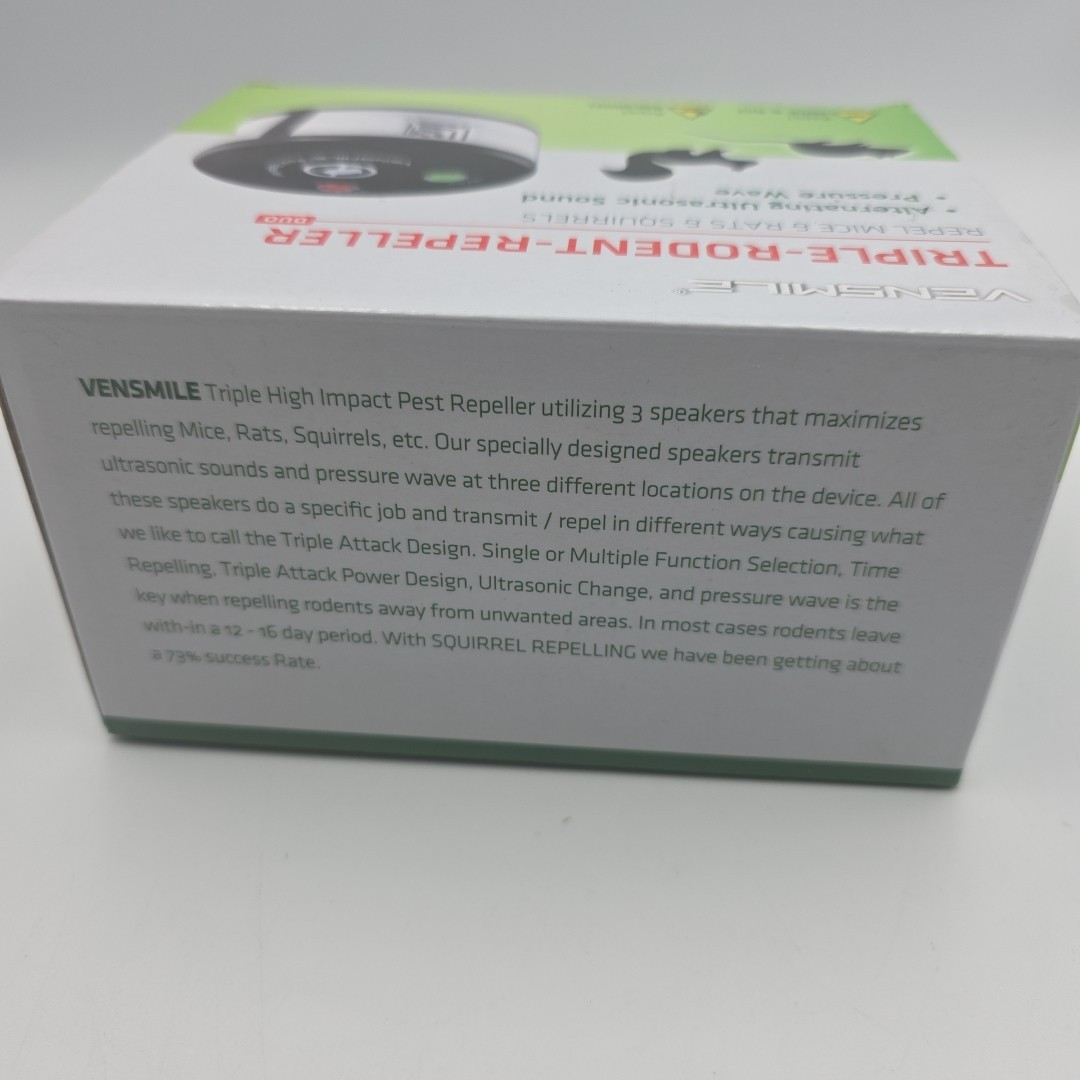 360 Ultrasonic Pest Rat Mice Squirrels Repeller Electronic Plug-in Pest Control gallery