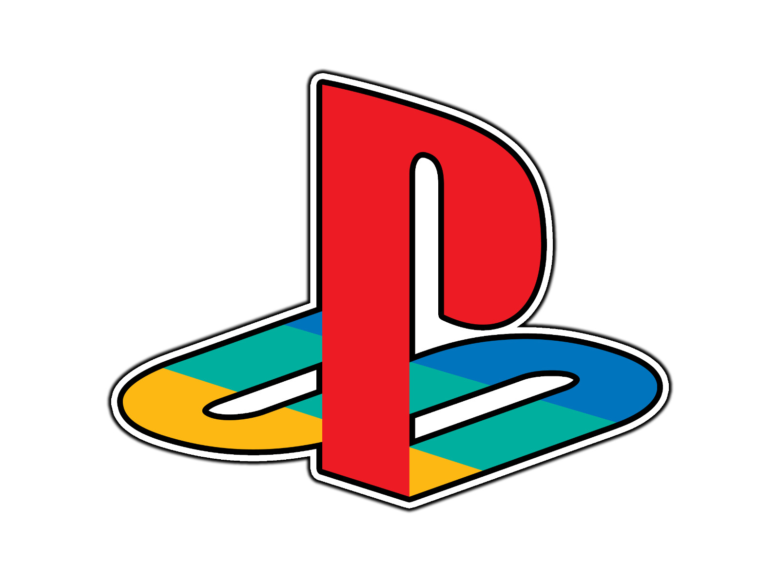PlayStation Logo #1 Waterproof Vinyl Sticker Decal Die-Cut gallery