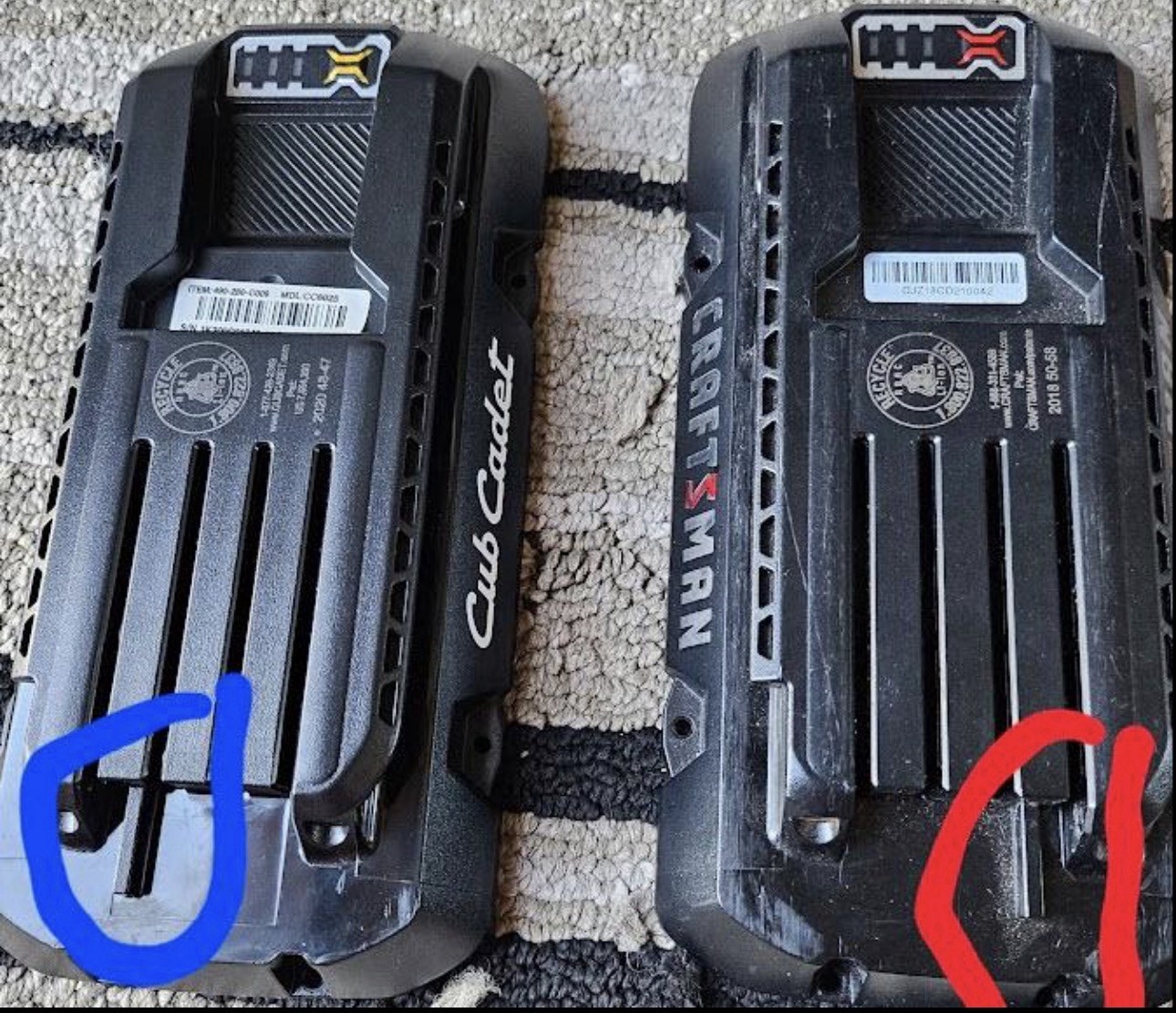Cub Cadet CC602 60 Volt Max Lithium-Ion Charger Craftsman 60v CMCB602 *Read Desc gallery