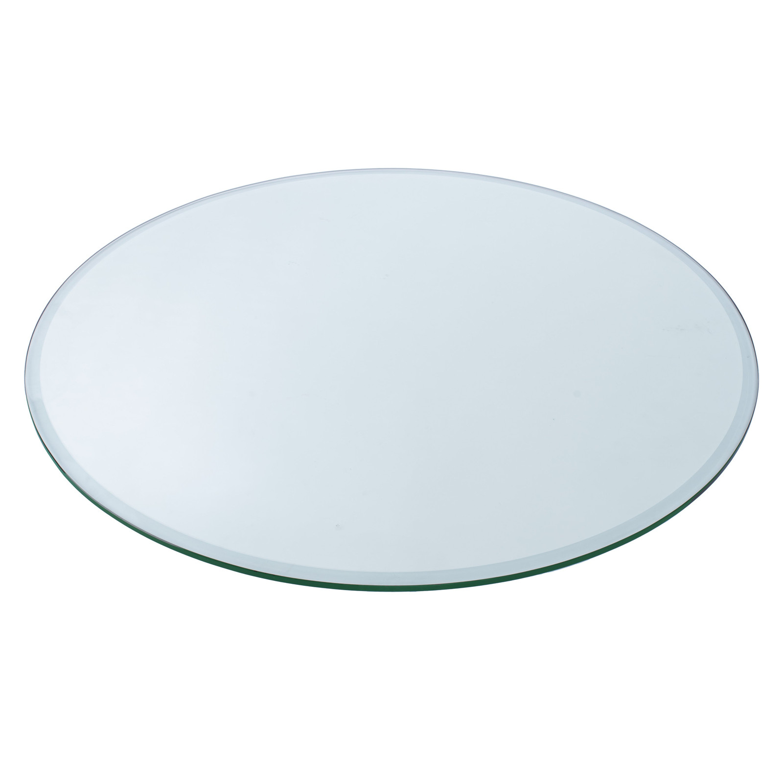 43" Round Clear Tempered Glass Table Top By Spancraft Glass gallery