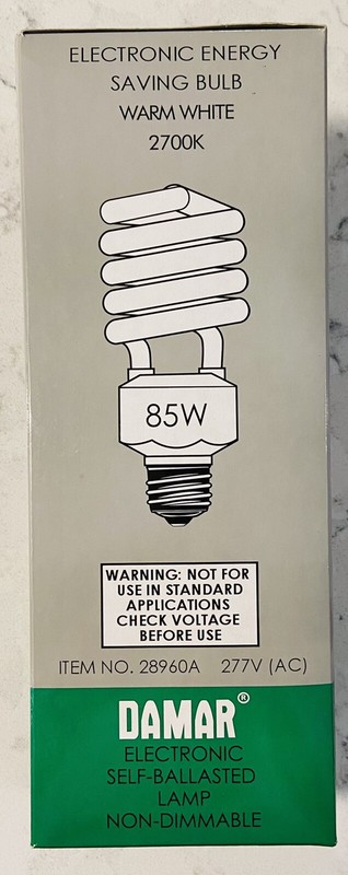 REPLACEMENT BULB FOR DAMAR 28960A 85W 277V. Warm White gallery