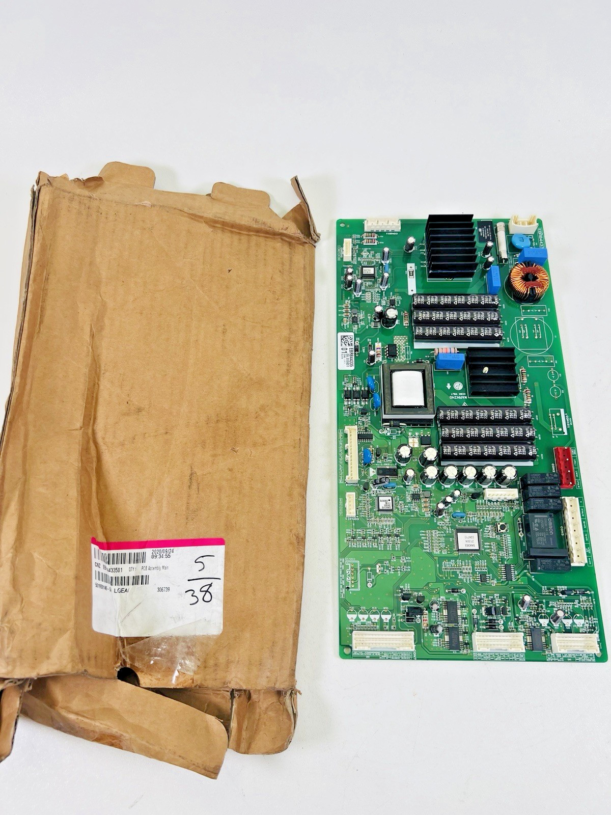 LG Refrigerator PCB Assembly Main Control Board EBR84433501 gallery