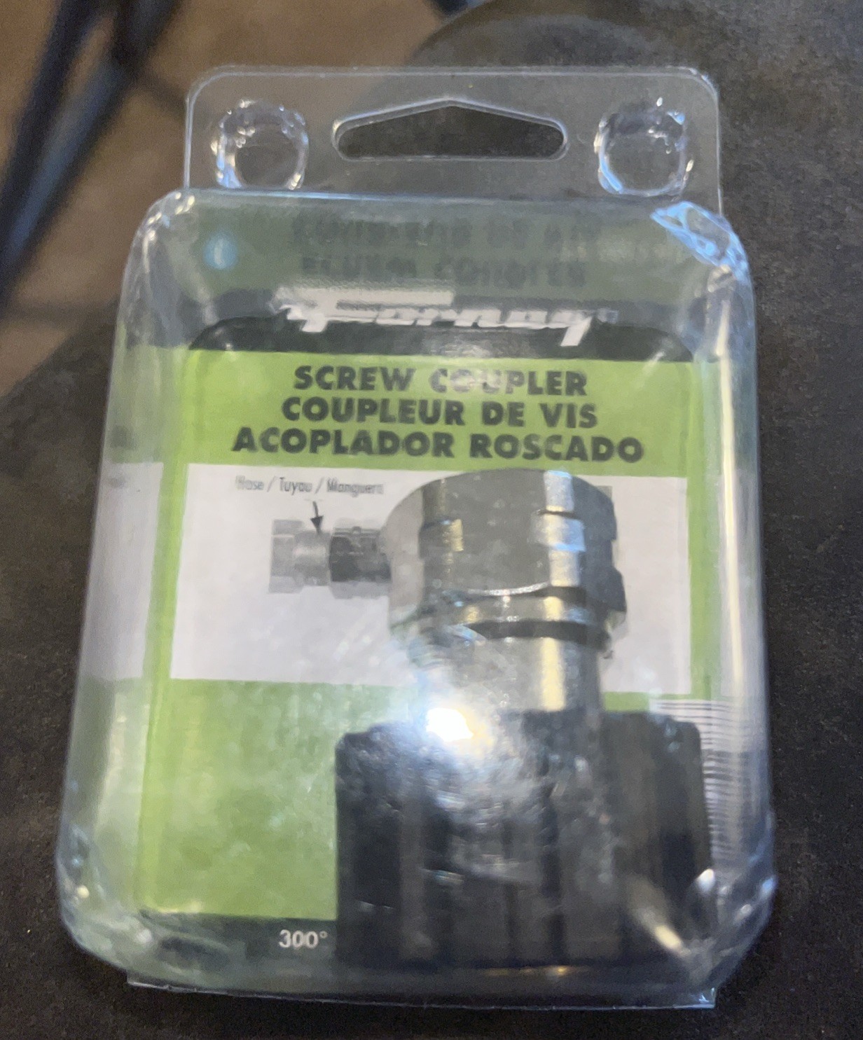 Forney 75108 Pressure Washer SCREW COUPLING Hose Connector M22F -3/8" FEMALE NPT gallery
