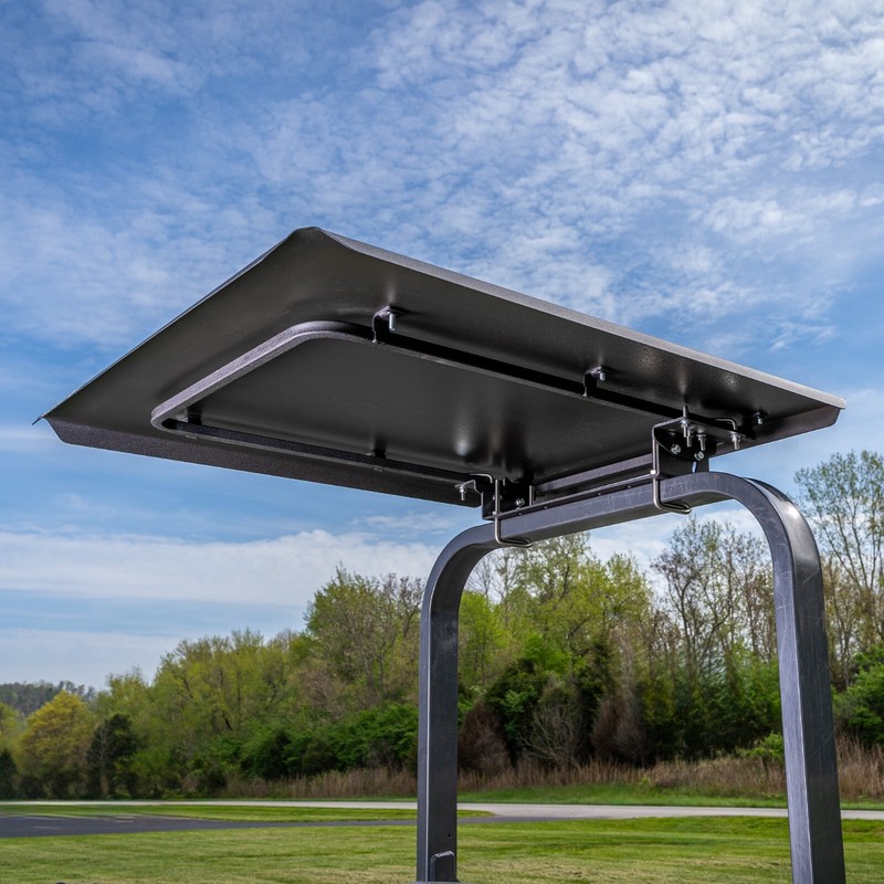UNIVERSAL ZERO-TURN MOWER CANOPY- BLACK gallery