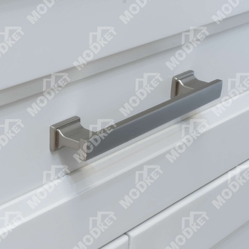 Solid Metal Brushed Nickel Cabinet Pulls Knobs Handles Kitchen Bathroom Drawers gallery