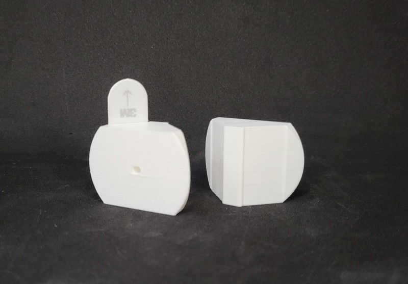 wall mount for Philips Hue 570977 Motion sensor Indoor use (no drill, no damage) gallery