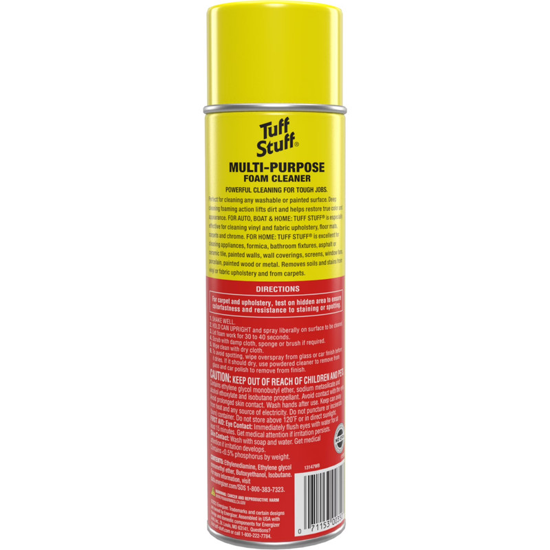 4 pack Tuff Stuff Multi Purpose Foam Cleaner for Car Detailing, 22 oz gallery
