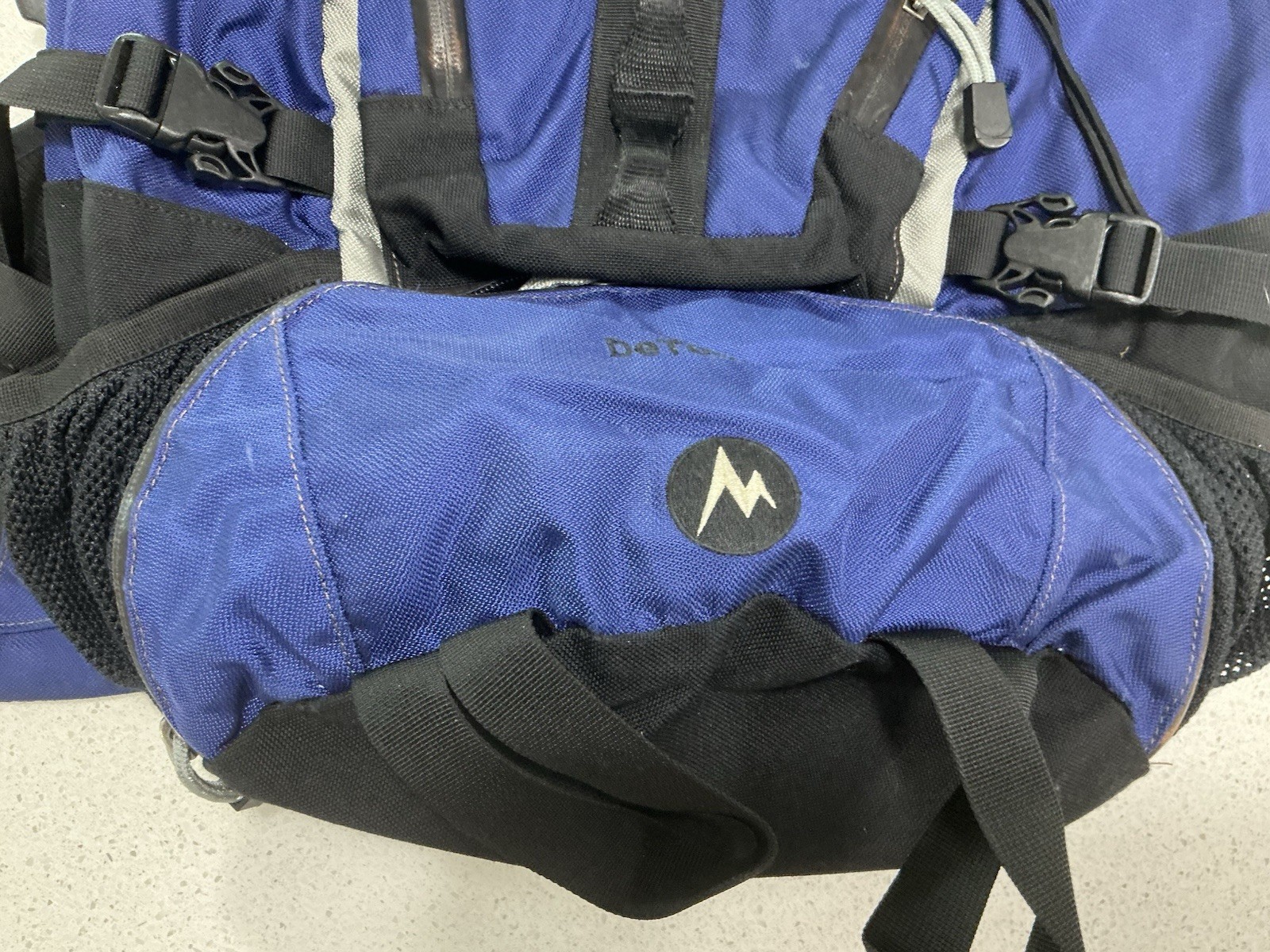Marmot DeTour Padded Backpack Black/Blue 3