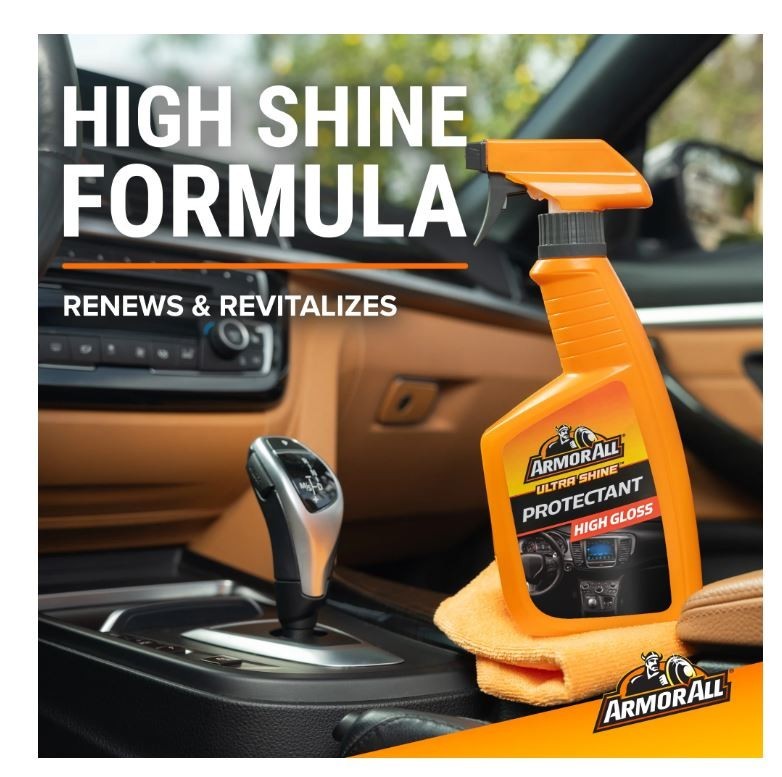 (2 pack) Armor All Ultra Shine Protectant Car Cleaning Spray - 16 fl oz gallery