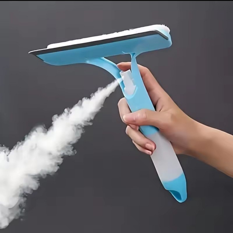 2 in 1 Window Squeegee Cleaner Microfiber Glass Wiper Shower Screen Car... gallery