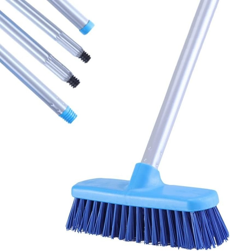 Adjustable Long Handle Deck Brush – Perfect for Tough Dirt and Stains gallery