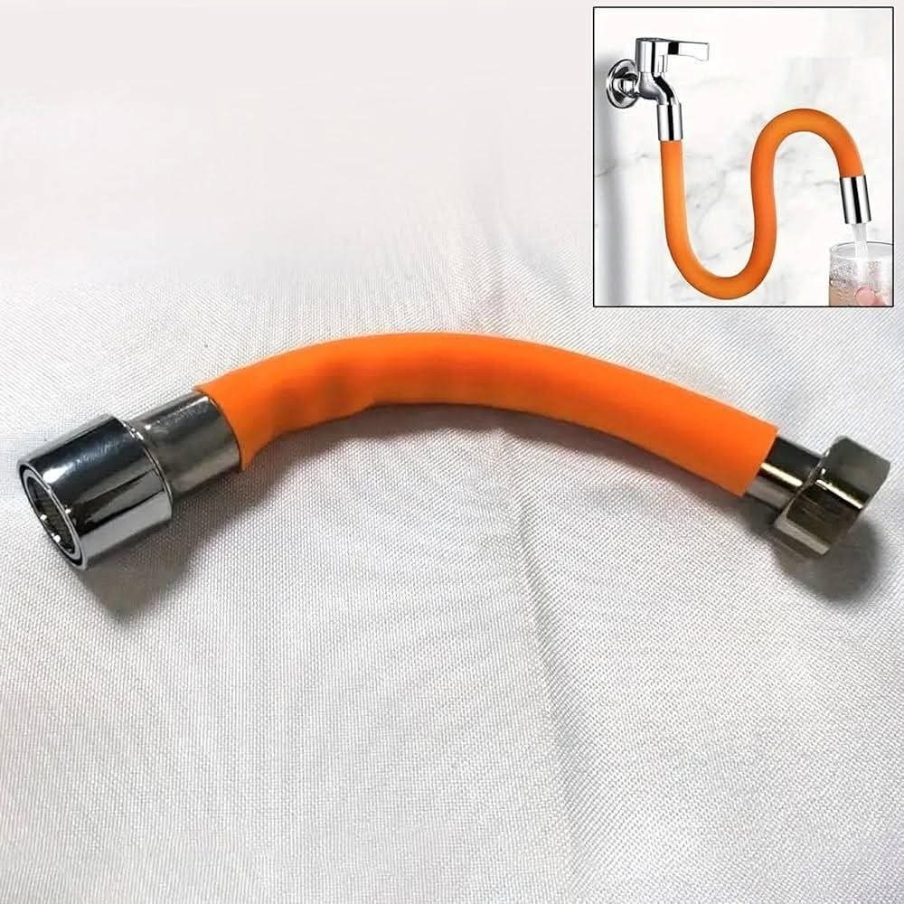360 Rotation Kitchen Faucet Extension Tube Flexible Hose Splash Proof Nozzle gallery