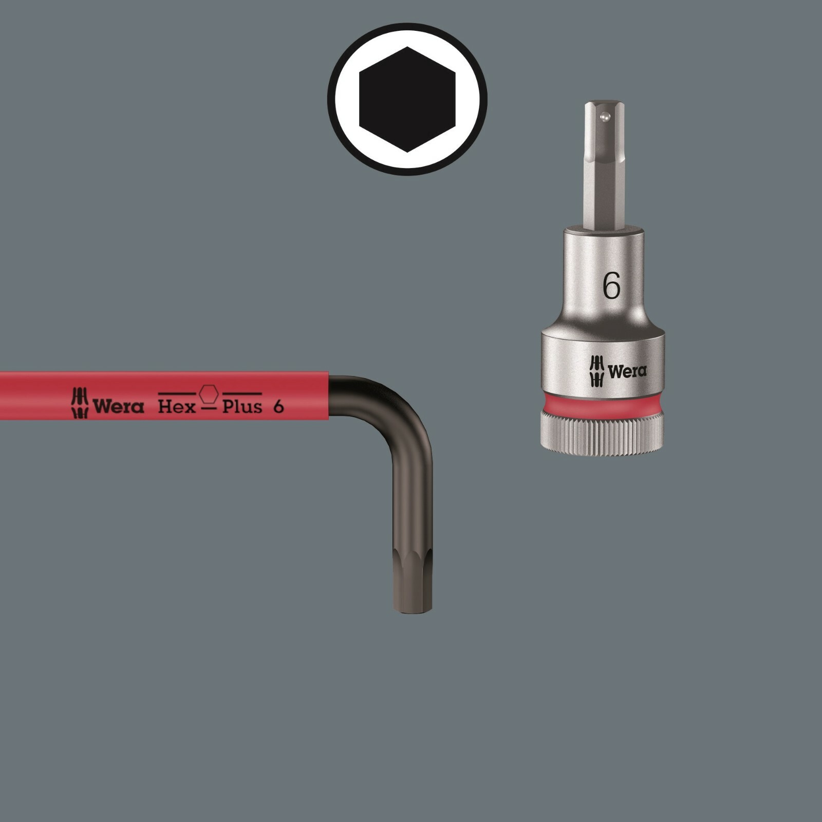 Wera 3950/9 Hex-Plus Multicolor Stainless 1 L-Key Set SAE 05022860001 gallery