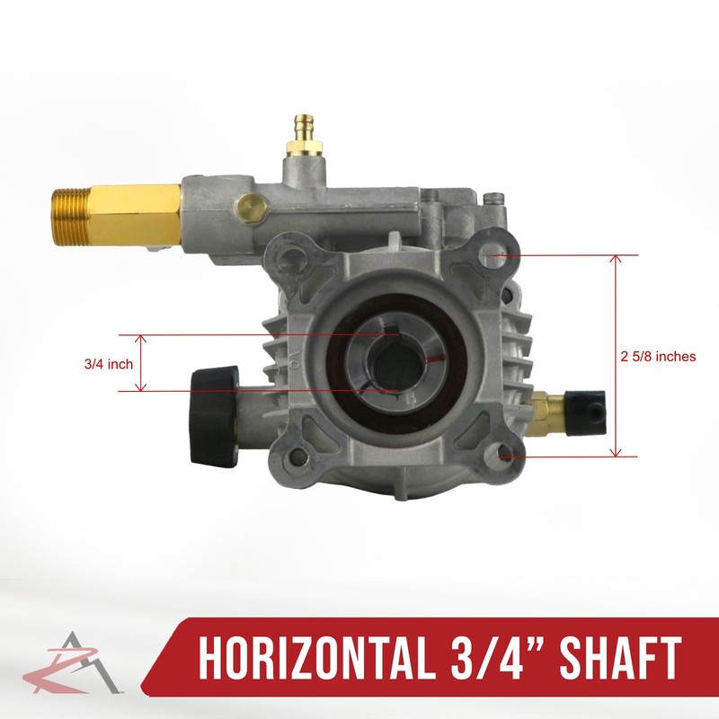 Power Pressure Washer Water Pump replaces 198347GS, 193486, 193486GS, 193486GS gallery
