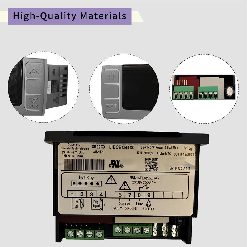 For Dixell Temperature Controllers, XR02CX-4N1F1 Digital Thermostat gallery