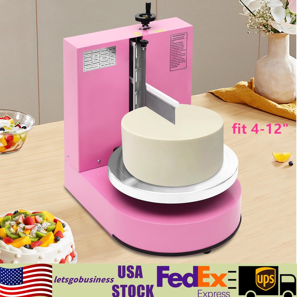 Cake Spreading Machine Cream Decorating Frosting Smearing Tool for 4-12" Cakes
