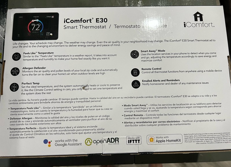 LENNOX iComfort E30 Smart 7 in Programmable Thermostat/SHIPS FAST!!!)) gallery