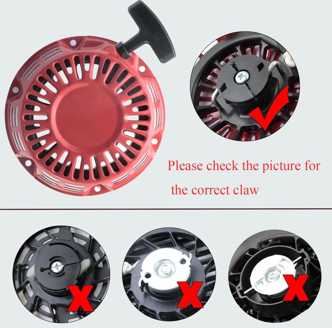 Pull Start for GX120 GX160 GX200 Recoil Starter 28400-Z4M-306ZB 5.5HP 6.5HP gallery