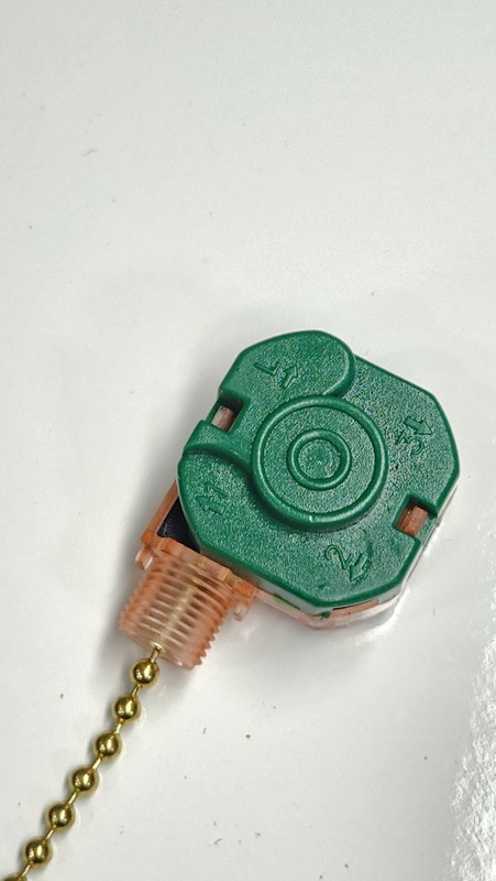 Pull Chain Switch On-Off for Ceiling Fan Lamp Light - 3 Position gallery