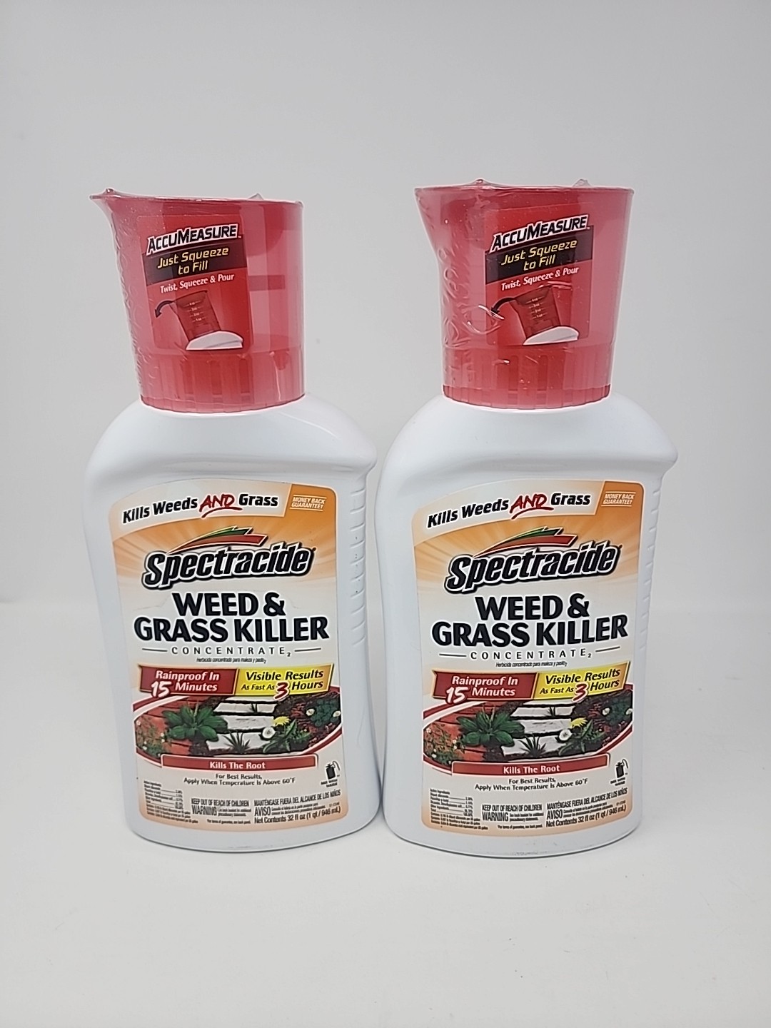 Spectracide Weed & Grass Killer, Concentrate, 32 oz Each. 2 Pack. New Sealed. gallery