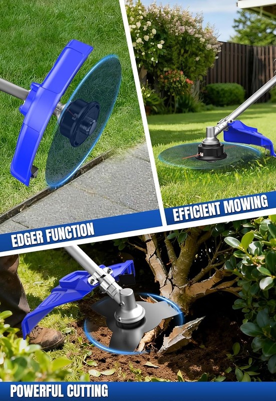 Versatile 52cc Weed Wacker: Lightweight Gas Powered Lawn Tool - Easy to Start gallery