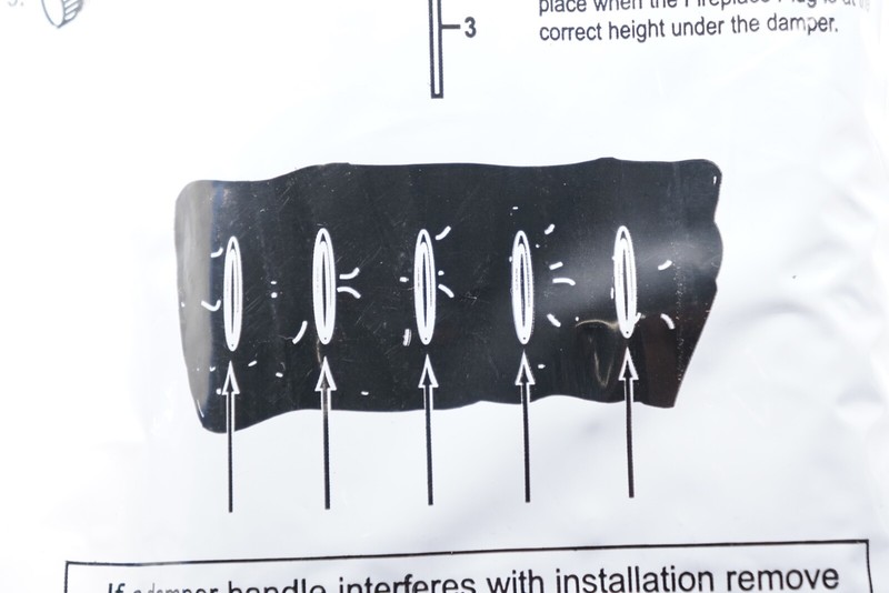 Fireplace Plug Rectangular Damper 16" X 40" Accessory Brick Masonry Fire Place gallery
