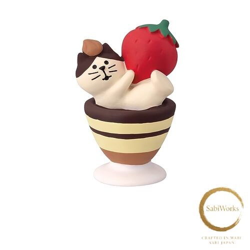 New Decole Strawberry Tinamisu approximately 36 x 32 x 55mm (ZCB-90899) gallery