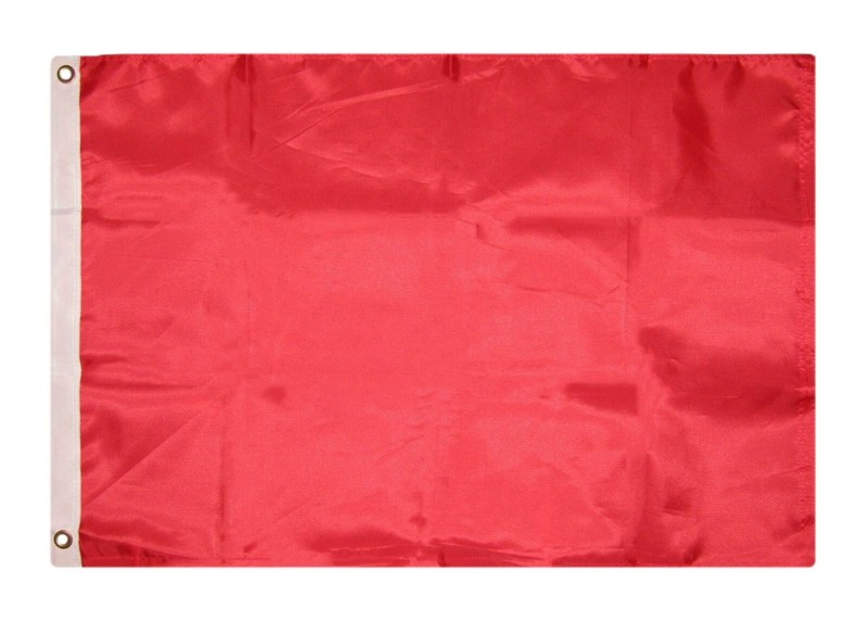 (2 pack lot) 2x3 Red Solid Plain Blank Color Flag 2'x3' Banner Grommets gallery