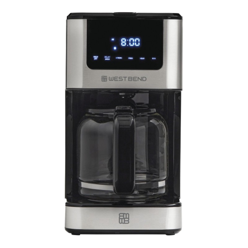 West Bend 12 Cup Hot & Iced Coffee Maker Stainless Steel - Free Shipping gallery