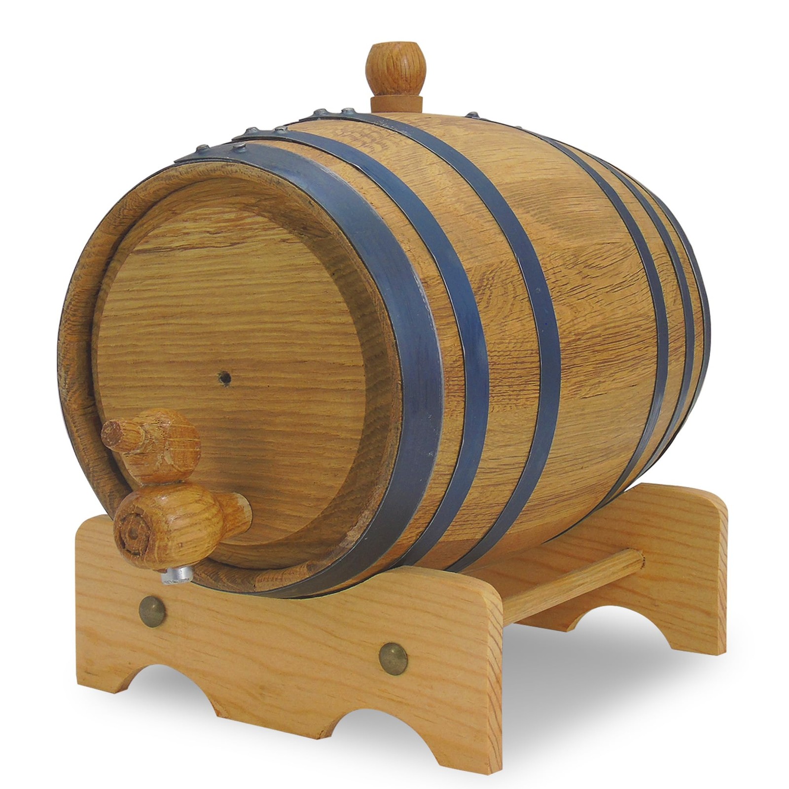 Red Head Barrels 1 L Premium DistilleryGrade Oak Barrels for Aging Whiskey, ... gallery