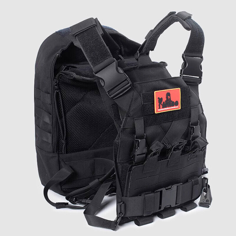 Tactical Vest Function Combination Backpack Invisible Molle Quick Attack Bag New 3